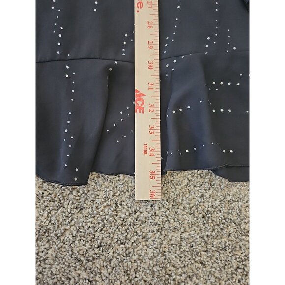 Womens Who What Wear Fit Flare Ruffle Dress Sz Med whimsigoth fairygrunge party - Picture 6 of 9